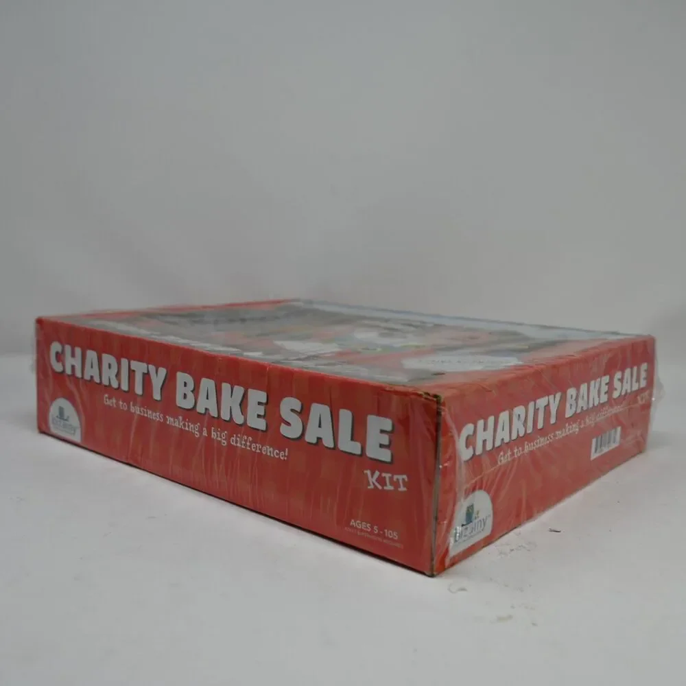 Bizainy Charity Bake Sale Kit Fundraiser Set Kids Business Skills NEW